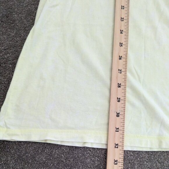 NIKE activewear muscle tea tunic yellow and white size XS - Picture 4 of 10